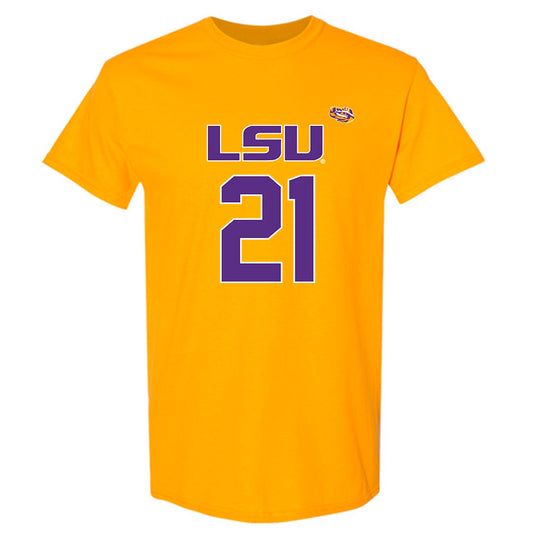 LSU - NCAA Women's Basketball : Chloe Larry - Replica Shersey T-Shirt-0