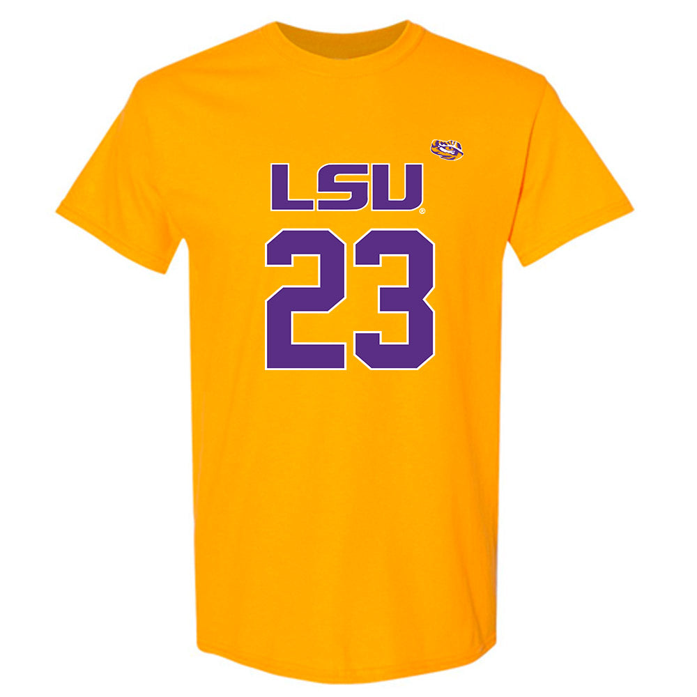 LSU - NCAA Women's Basketball : MiLaysia Fulwiley - Replica Shersey T-Shirt-0