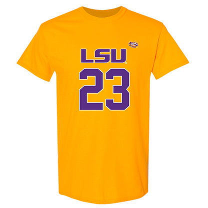 LSU - NCAA Women's Basketball : MiLaysia Fulwiley - Replica Shersey T-Shirt-0