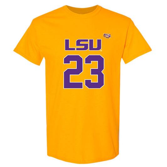 LSU - NCAA Women's Basketball : MiLaysia Fulwiley - Replica Shersey T-Shirt-0