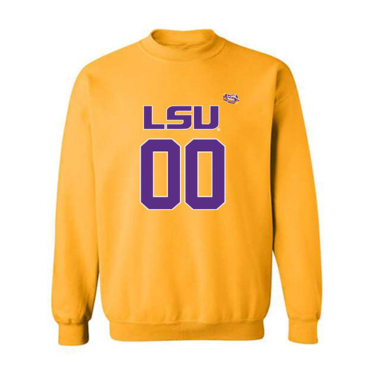 LSU - NCAA Women's Basketball : Laila Reynolds - Replica Shersey Crewneck Sweatshirt-0