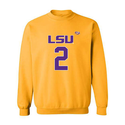LSU - NCAA Women's Basketball : Grace Knox - Replica Shersey Crewneck Sweatshirt-0