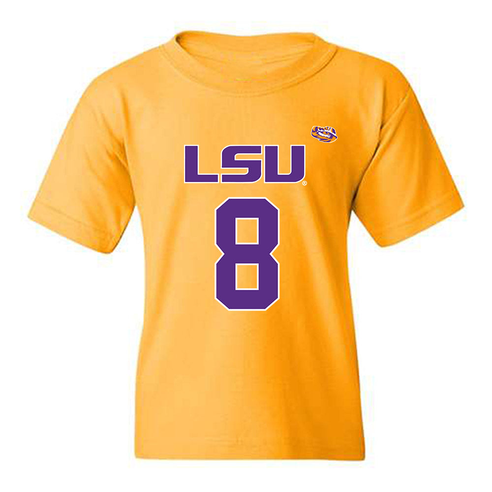 LSU - NCAA Women's Basketball : Jada Williams - Replica Shersey Youth T-Shirt-0