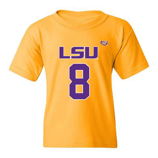 LSU - NCAA Women's Basketball : Jada Williams - Replica Shersey Youth T-Shirt-0