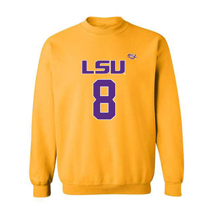 LSU - NCAA Women's Basketball : Jada Williams - Replica Shersey Crewneck Sweatshirt-0