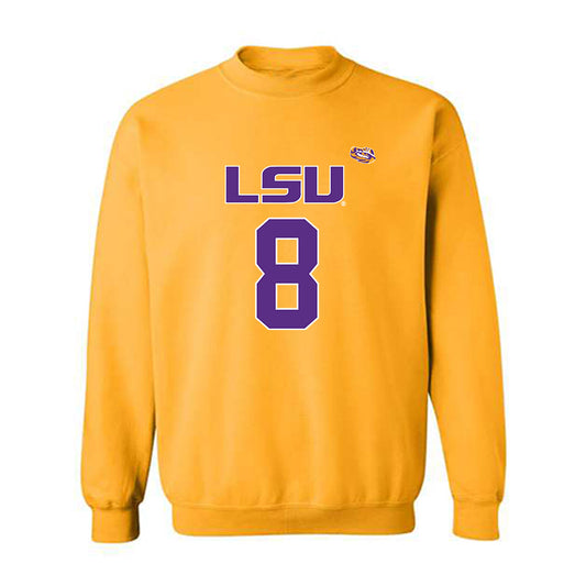 LSU - NCAA Women's Basketball : Jada Williams - Replica Shersey Crewneck Sweatshirt-0