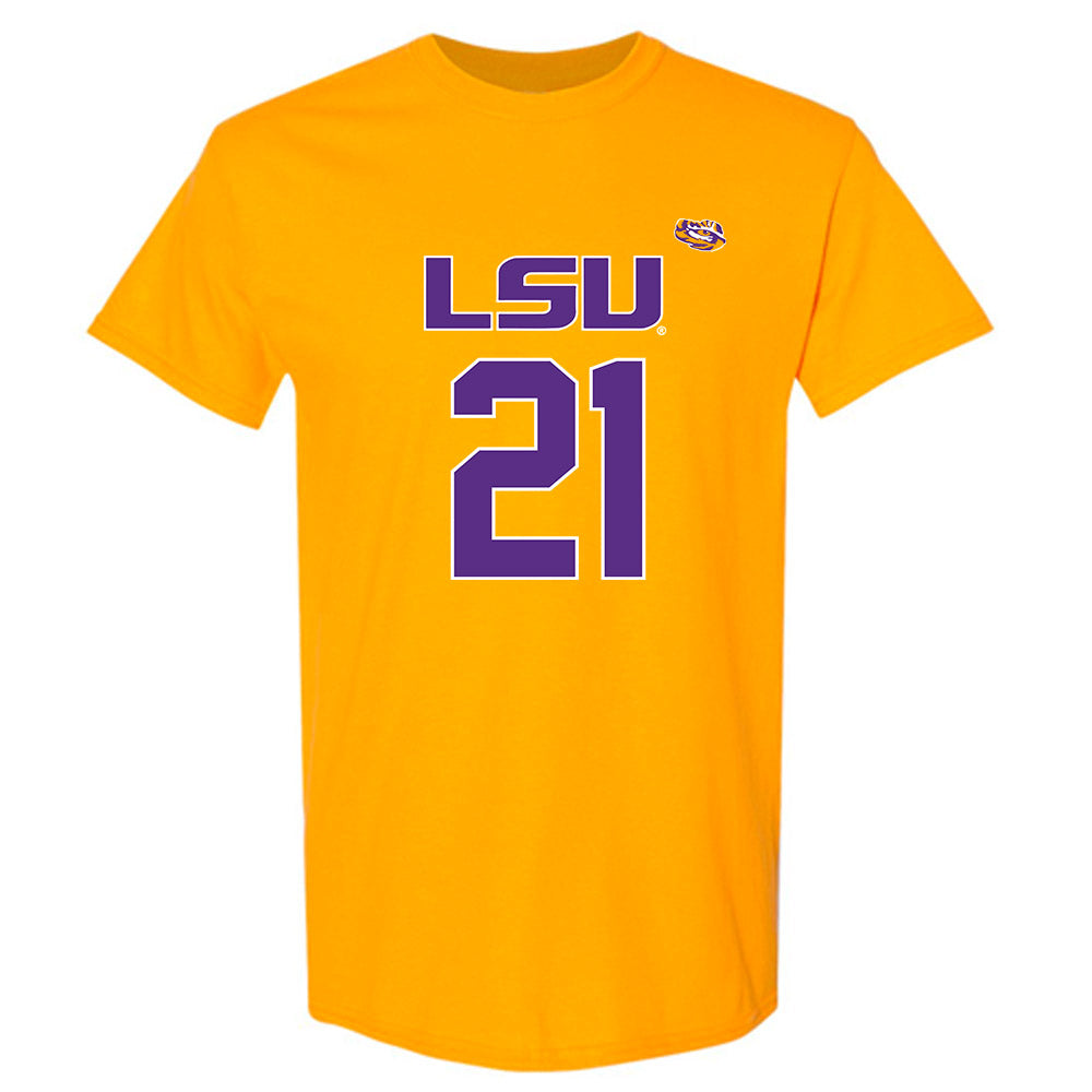 LSU - NCAA Women's Basketball : Chloe Larry - Replica Shersey T-Shirt-0