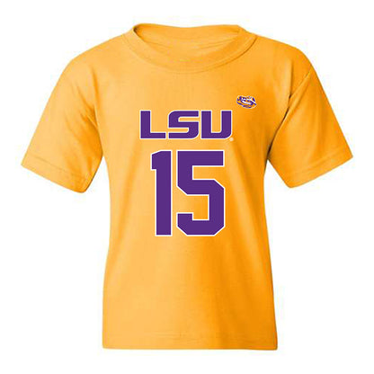 LSU - NCAA Women's Basketball : Meghan Yarnevich - Replica Shersey Youth T-Shirt-0