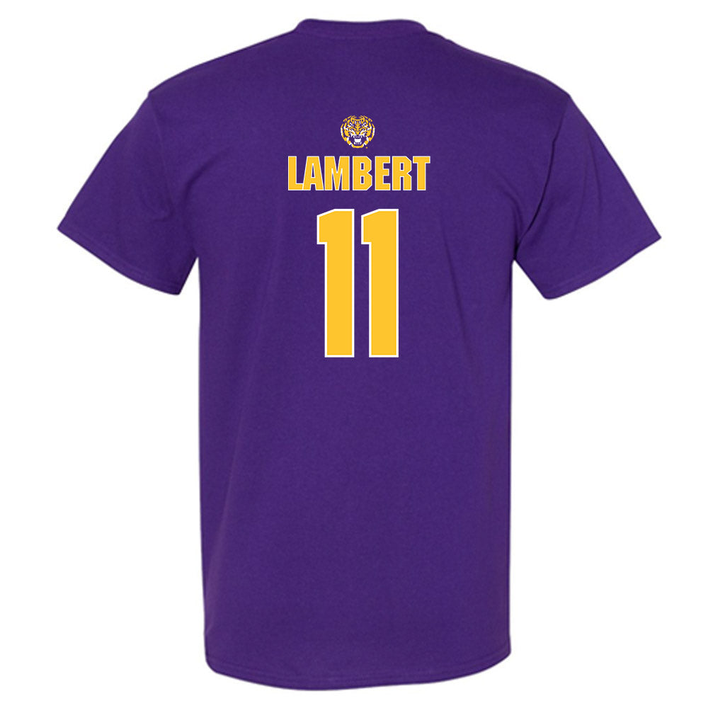 LSU - NCAA Beach Volleyball : Ryan Lambert - Replica Shersey T-Shirt-1