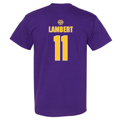 LSU - NCAA Beach Volleyball : Ryan Lambert - Replica Shersey T-Shirt-1