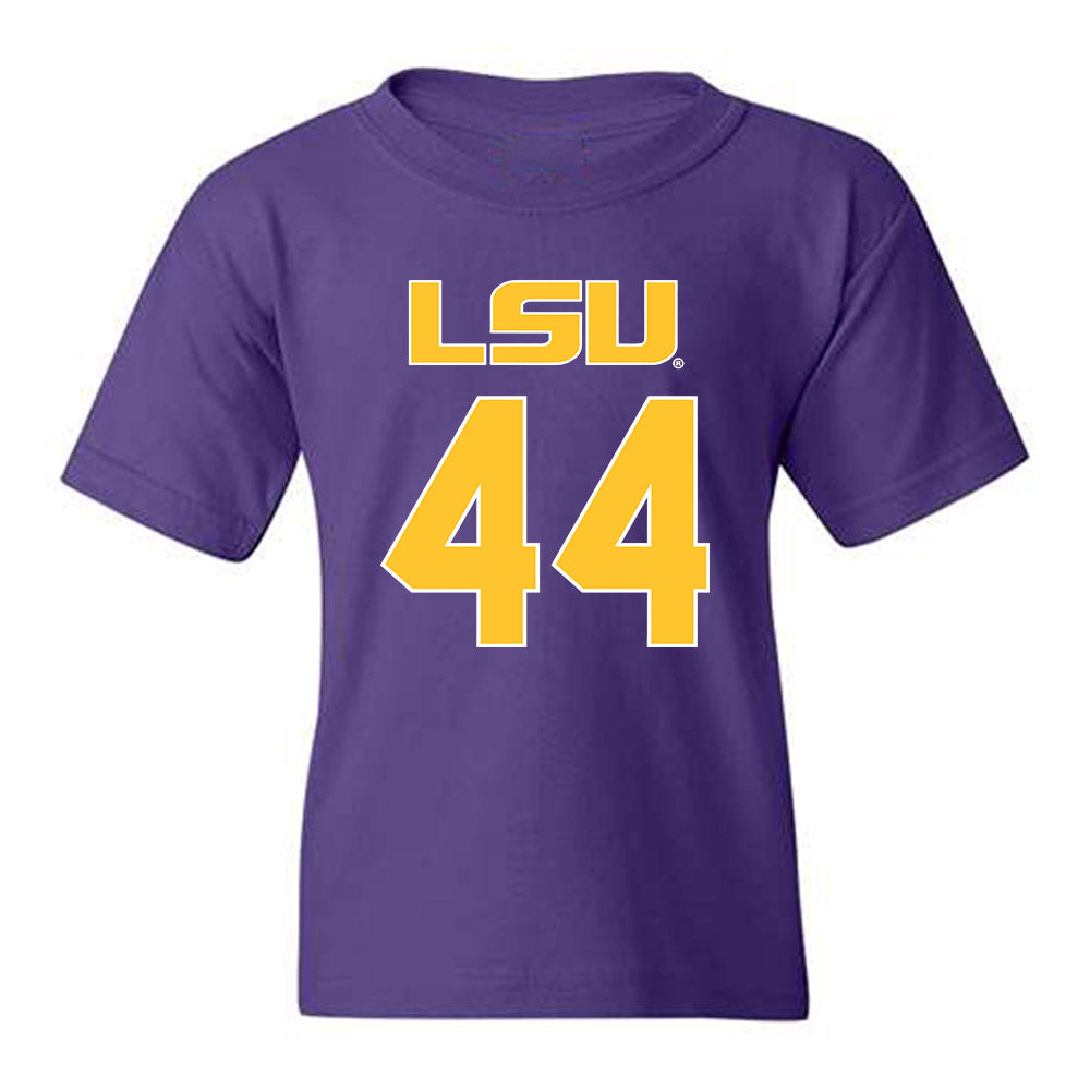 LSU - NCAA Beach Volleyball : Emily Hellmuth - Replica Shersey Youth T-Shirt-0