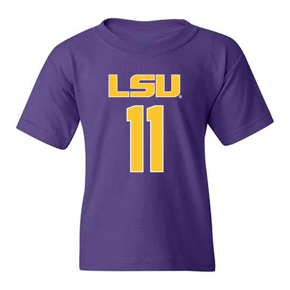 LSU - NCAA Beach Volleyball : Ryan Lambert - Replica Shersey Youth T-Shirt-0