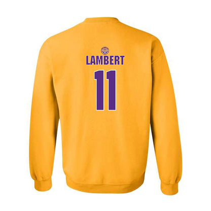 LSU - NCAA Beach Volleyball : Ryan Lambert - Replica Shersey Crewneck Sweatshirt-1