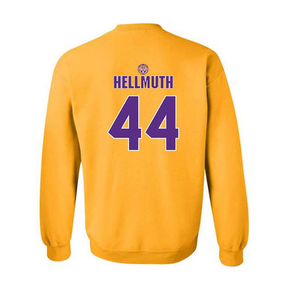LSU - NCAA Beach Volleyball : Emily Hellmuth - Replica Shersey Crewneck Sweatshirt-1