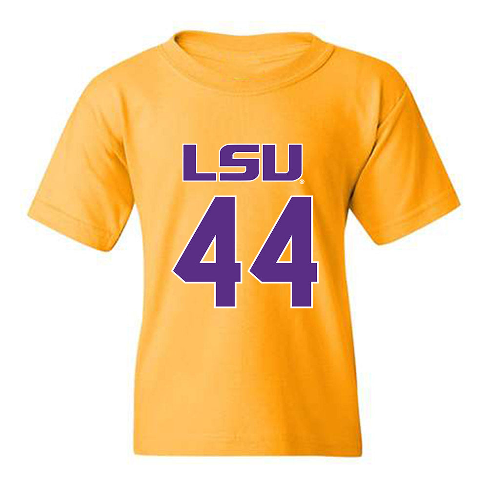 LSU - NCAA Beach Volleyball : Emily Hellmuth - Replica Shersey Youth T-Shirt-0