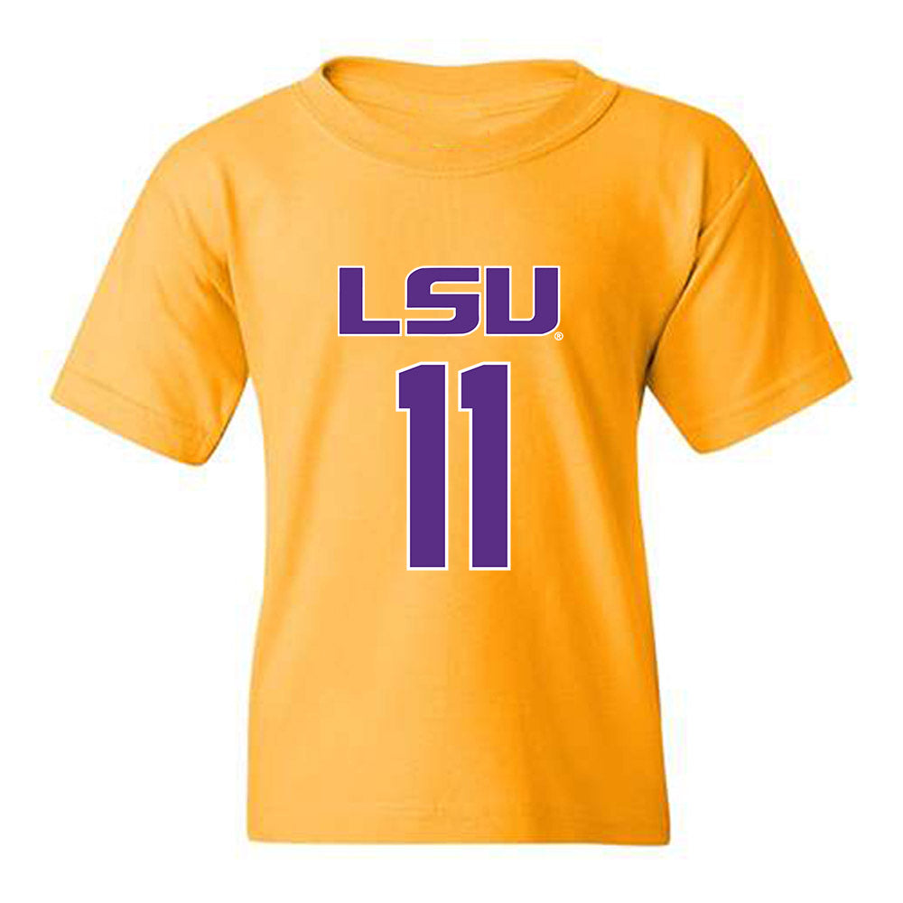 LSU - NCAA Beach Volleyball : Ryan Lambert - Replica Shersey Youth T-Shirt-0