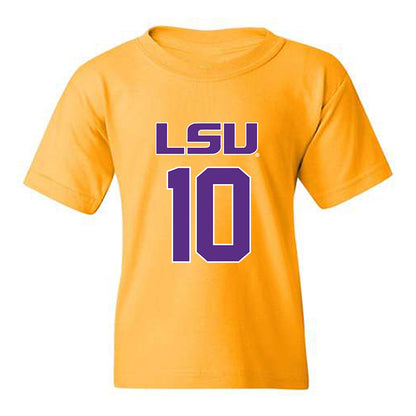 LSU - NCAA Beach Volleyball : Rachel Seneff - Replica Shersey Youth T-Shirt-0