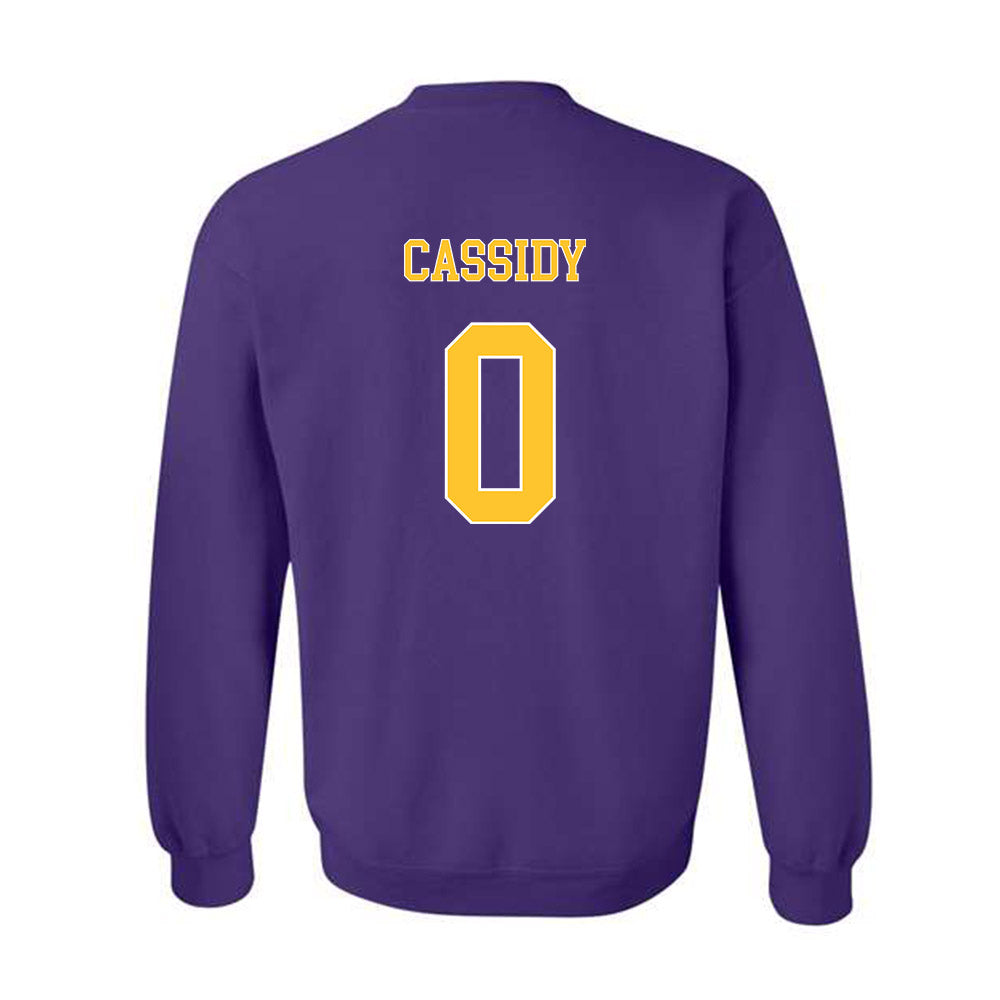 LSU - NCAA Women's Volleyball : Laurel Cassidy - Sport Shersey Crewneck Sweatshirt-1