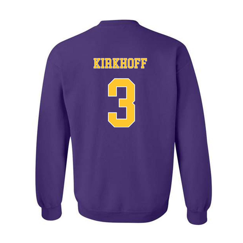 LSU - NCAA Women's Volleyball : Aly Kirkhoff - Sport Shersey Crewneck Sweatshirt-1