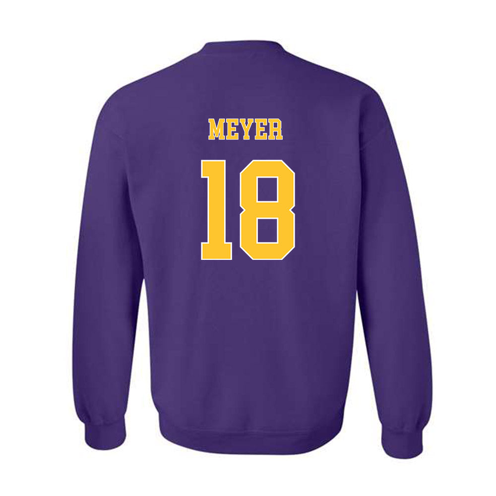 LSU - NCAA Women's Volleyball : Zayna Meyer - Sport Shersey Crewneck Sweatshirt-1
