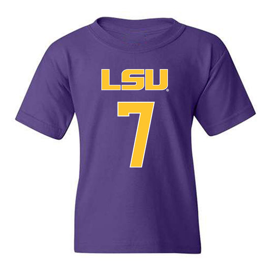 LSU - NCAA Women's Volleyball : Jessica Jones - Sport Shersey Youth T-Shirt-0