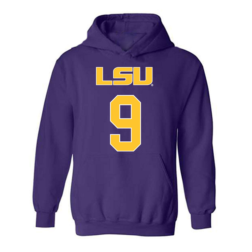 LSU - NCAA Women's Volleyball : Camryn Jeffery - Sport Shersey Hooded Sweatshirt-0