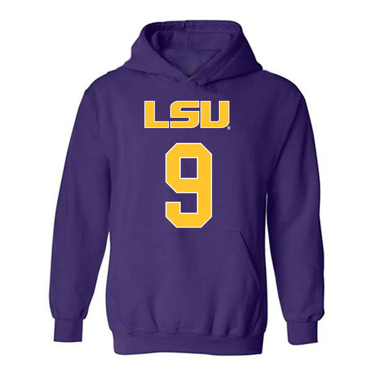 LSU - NCAA Women's Volleyball : Camryn Jeffery - Sport Shersey Hooded Sweatshirt-0
