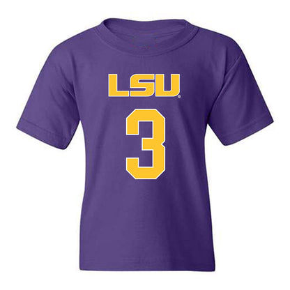 LSU - NCAA Women's Volleyball : Aly Kirkhoff - Sport Shersey Youth T-Shirt-0