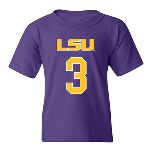 LSU - NCAA Women's Volleyball : Aly Kirkhoff - Sport Shersey Youth T-Shirt-0