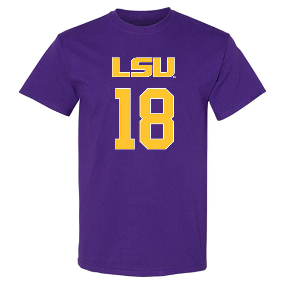 LSU - NCAA Women's Volleyball : Zayna Meyer - Sport Shersey T-Shirt-0
