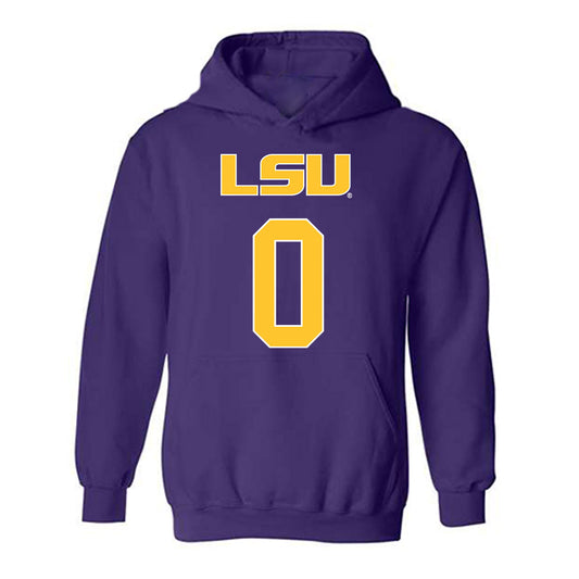 LSU - NCAA Women's Volleyball : Laurel Cassidy - Sport Shersey Hooded Sweatshirt-0