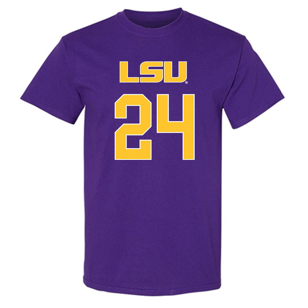 LSU - NCAA Women's Volleyball : Sophie Bonnaffee - Sport Shersey T-Shirt-0