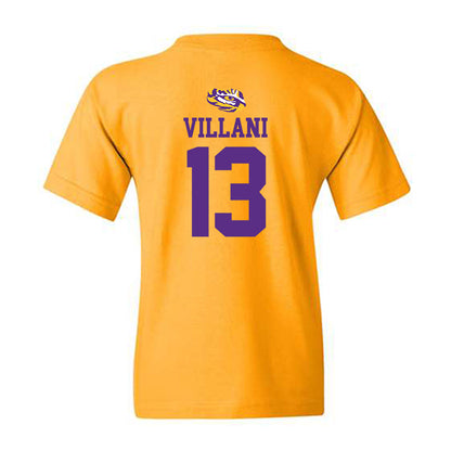 LSU - NCAA Women's Volleyball : Martina Villani - Replica Shersey Youth T-Shirt-1