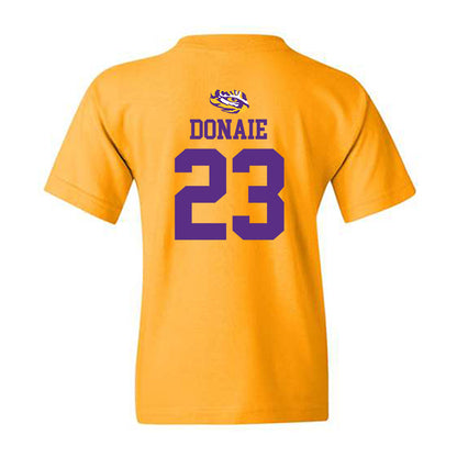 LSU - NCAA Women's Volleyball : Sanaa Donaie - Replica Shersey Youth T-Shirt-1