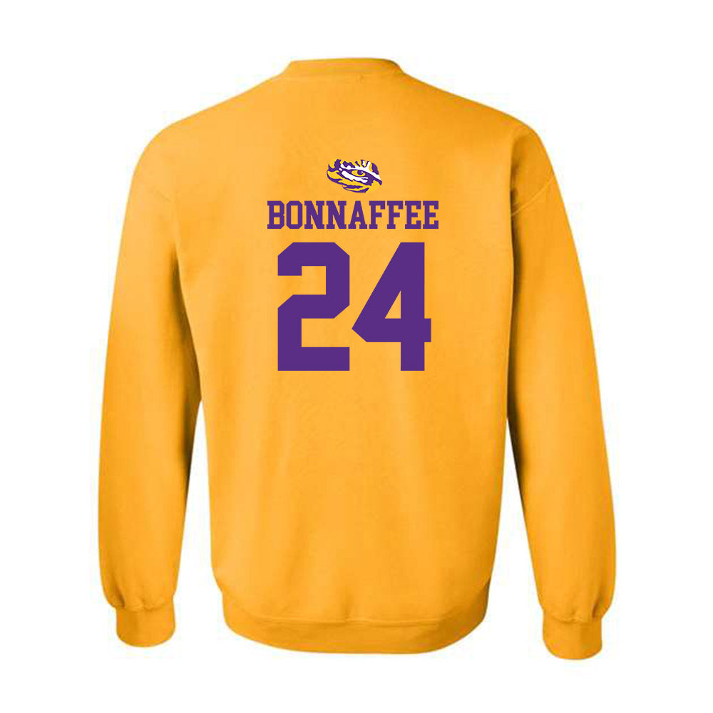 LSU - NCAA Women's Volleyball : Sophie Bonnaffee - Replica Shersey Crewneck Sweatshirt-1