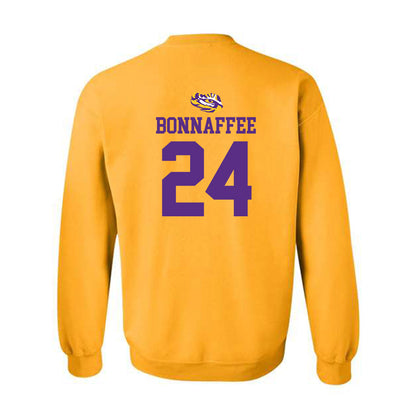 LSU - NCAA Women's Volleyball : Sophie Bonnaffee - Replica Shersey Crewneck Sweatshirt-1