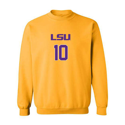LSU - NCAA Women's Volleyball : Emilee Prochaska - Replica Shersey Crewneck Sweatshirt-0