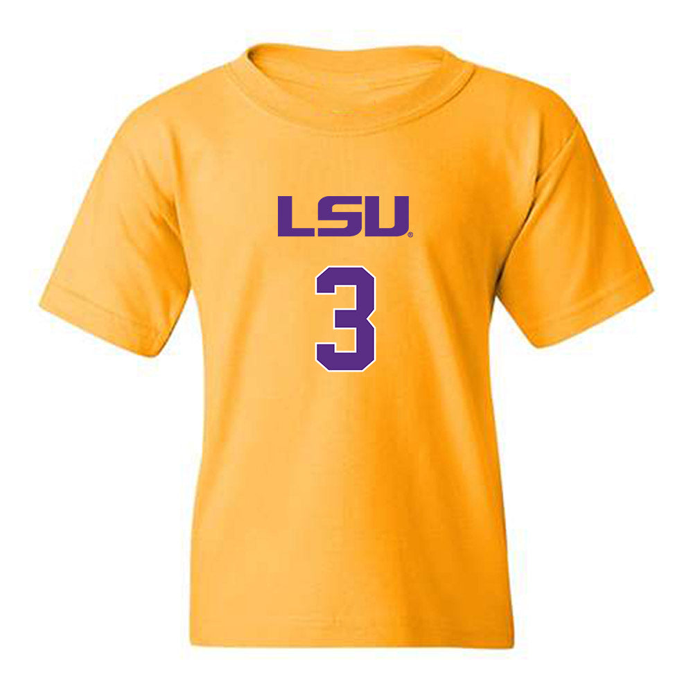 LSU - NCAA Women's Volleyball : Aly Kirkhoff - Replica Shersey Youth T-Shirt-0