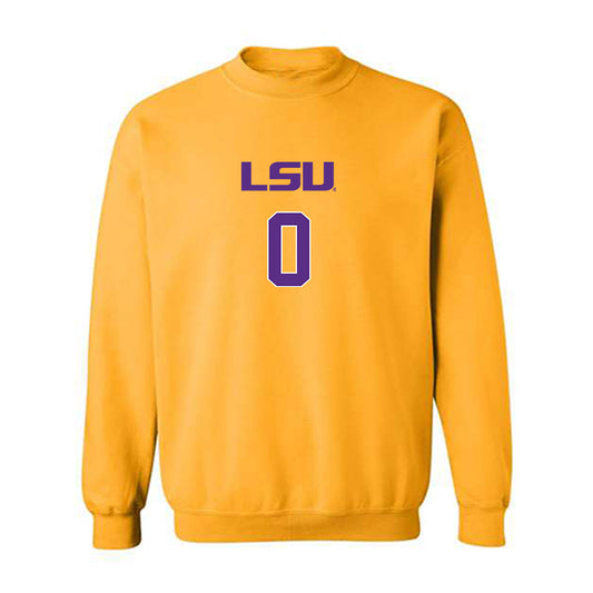 LSU - NCAA Women's Volleyball : Laurel Cassidy - Replica Shersey Crewneck Sweatshirt-0