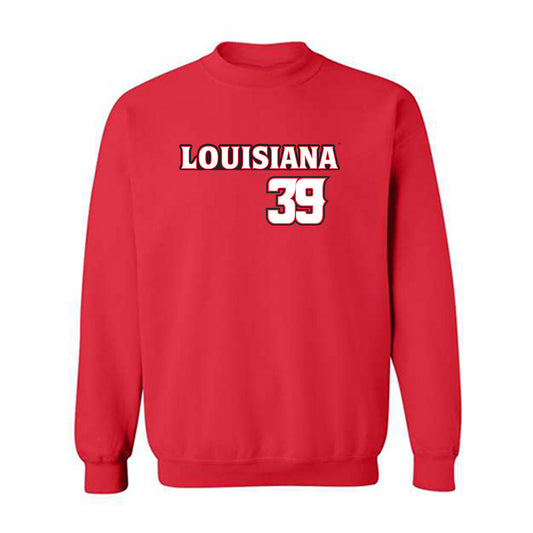 Louisiana - NCAA Baseball : Andrew Herrmann - Replica Shersey Crewneck Sweatshirt-0
