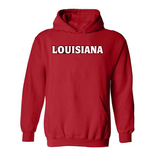 Louisiana - NCAA Baseball : Scott Herrmann - Replica Shersey Hooded Sweatshirt-0