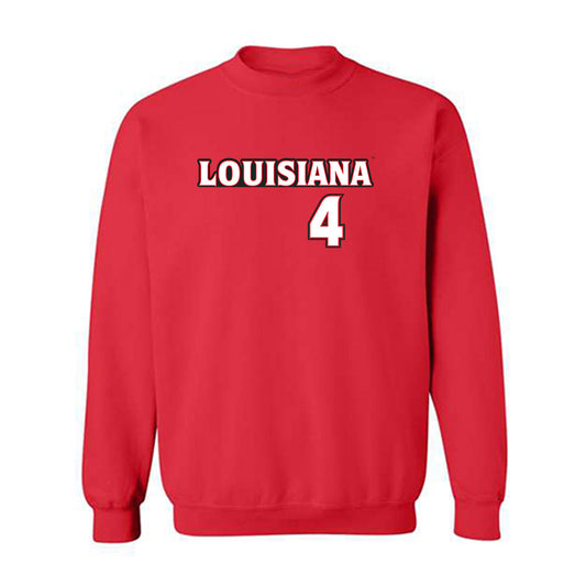 Louisiana - NCAA Baseball : Steven Spalitta - Replica Shersey Crewneck Sweatshirt-0