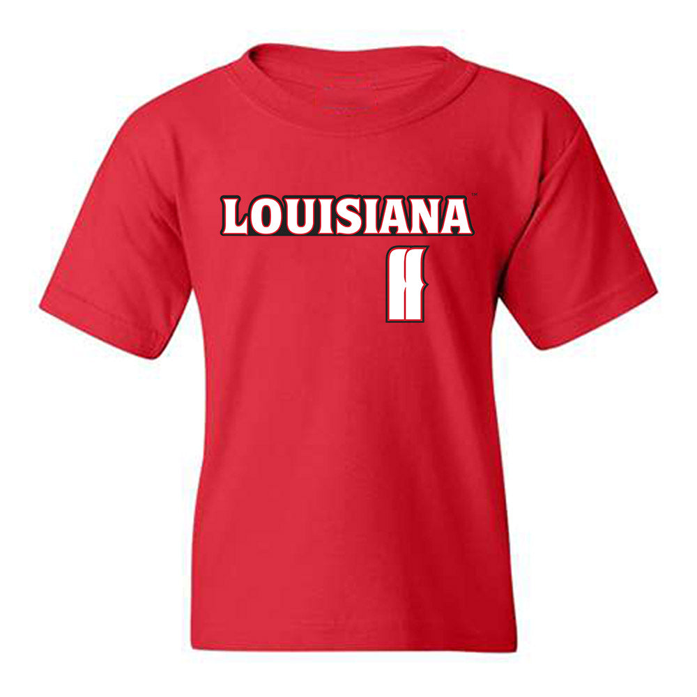 Louisiana - NCAA Baseball : Ty Roman - Replica Shersey Youth T-Shirt-0