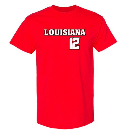 Louisiana - NCAA Baseball : Garret Carter - Replica Shersey T-Shirt-0