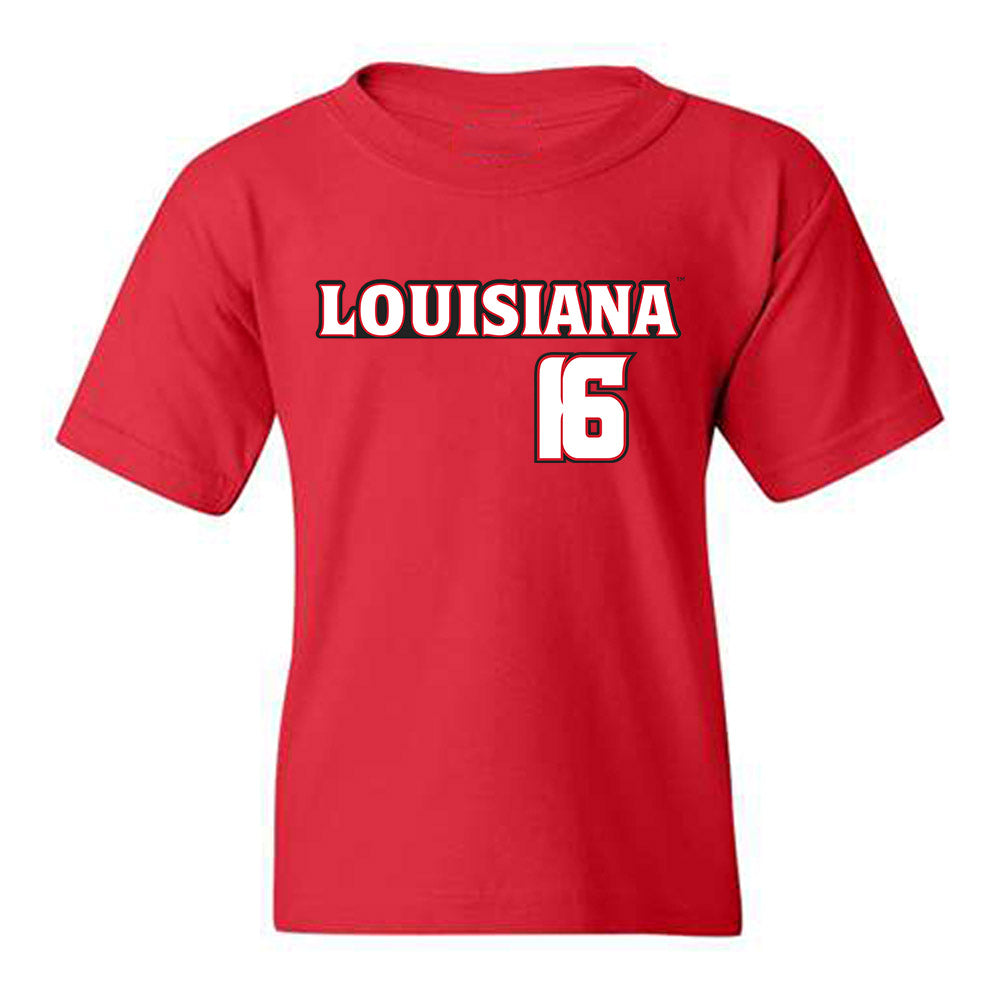 Louisiana - NCAA Baseball : Parker Smith - Replica Shersey Youth T-Shirt-0