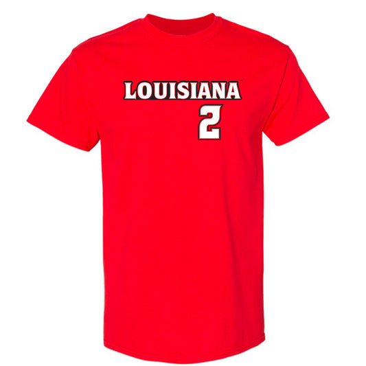 Louisiana - NCAA Baseball : Donovan Lasalle - Replica Shersey T-Shirt-0