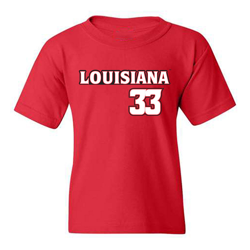 Louisiana - NCAA Baseball : Bryce Wilson - Replica Shersey Youth T-Shirt-0