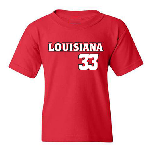 Louisiana - NCAA Baseball : Bryce Wilson - Replica Shersey Youth T-Shirt-0