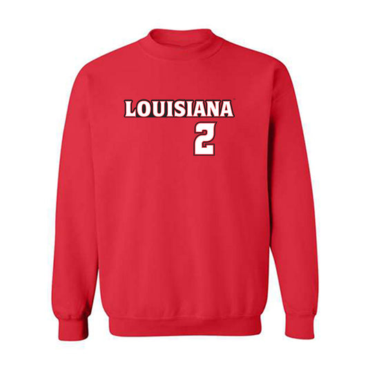 Louisiana - NCAA Baseball : Donovan Lasalle - Replica Shersey Crewneck Sweatshirt-0