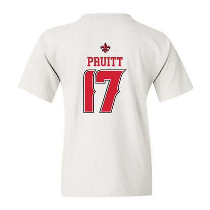 Louisiana - NCAA Baseball : Sawyer Pruitt - Sports Shersey Youth T-Shirt-1